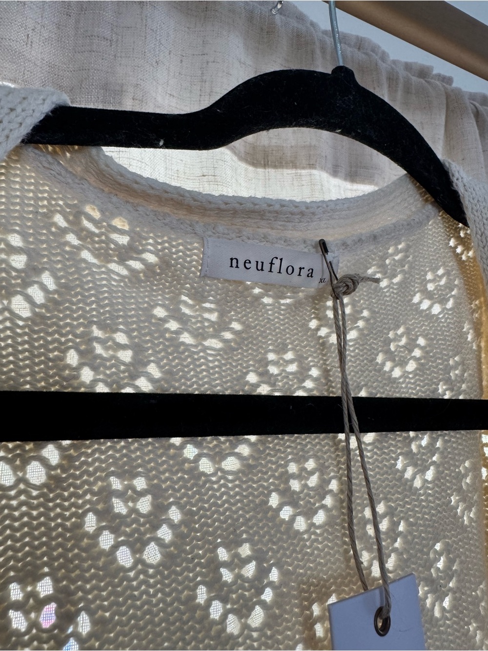 Neuflora Cassis Cardigan - Cream NWT - Picture 2 of 4